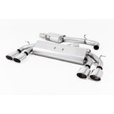 CCAT-BACK EXHAUST NON-VALVED RACE SYSTEM NON-RESONATED VOLKSWAGEN MK7.5 R