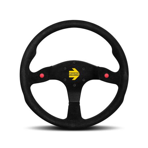 Mod.80 EVO Steering Wheel - Black Suede