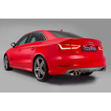 Audi S3 (8V) Saloon (Non-Valved) Cat Back Performance Exhaust