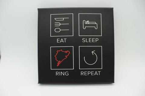Eat Sleep Ring Repeat - Print On Canvas