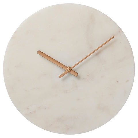 Marble clock Ø28 cm