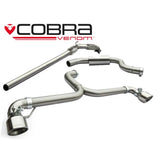 VW Scirocco R 2.0 TSI (09-18) Venom Box Delete Race Turbo Back Performance Exhaust