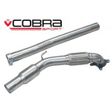 VW Scirocco R 2.0 TSI (09-18) Sports Cat / De-Cat Front Downpipe Performance Exhaust